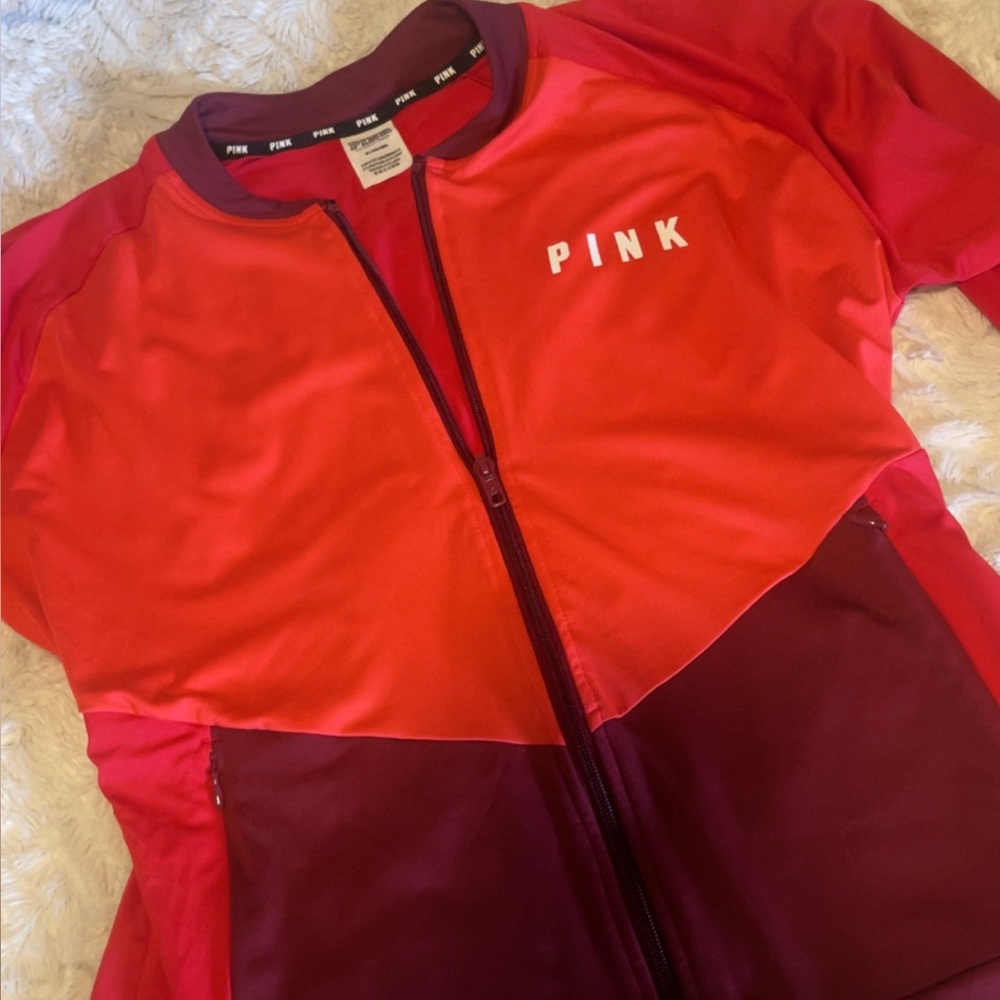 Victoria's Secret Red and Burgundy Sweater